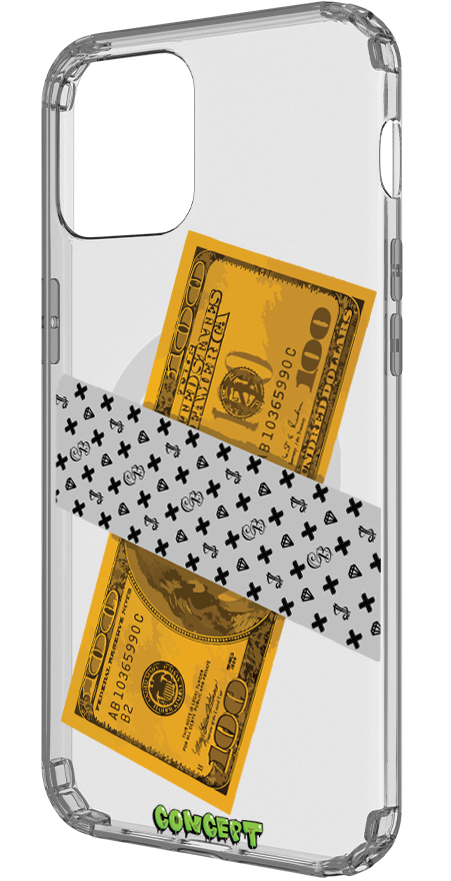 Чохол з принтом Gold Dollar для iPhone 15 | 15 Plus | 15 Pro | 15 Pro Max