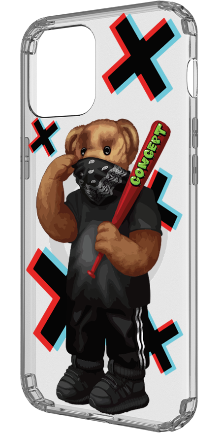 Чохол з принтом Bear Concept для iPhone 15 | 15 Plus | 15 Pro | 15 Pro Max