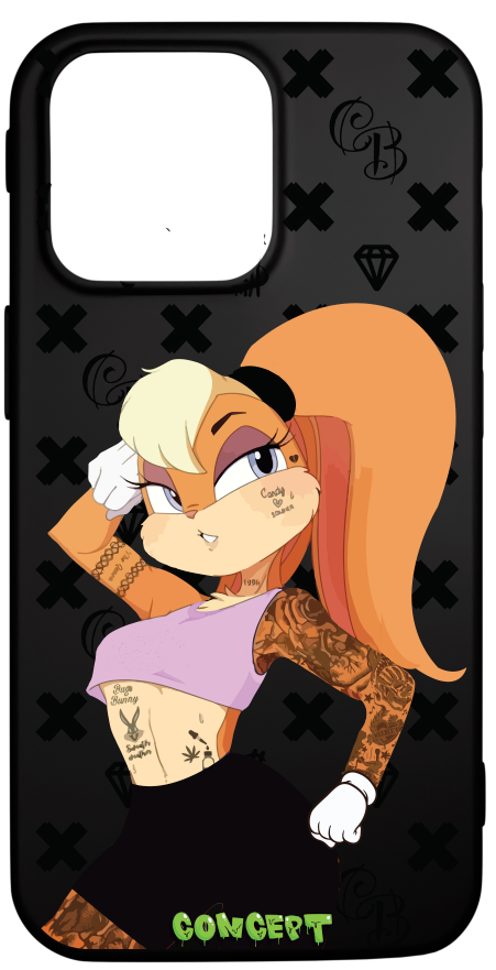 Чохол з принтом Lola для iPhone 16 | 16 Plus | 16 Pro | 16 Pro Max