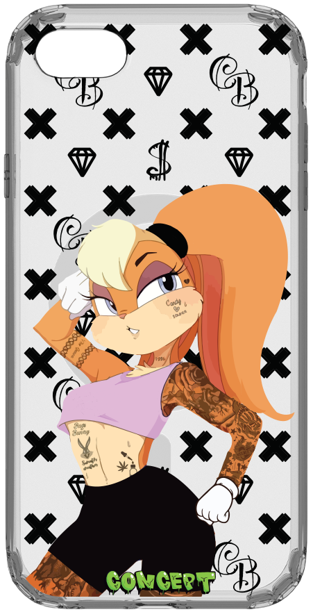 Чохол з принтом Lola для iPhone 7 Plus | 8 Plus