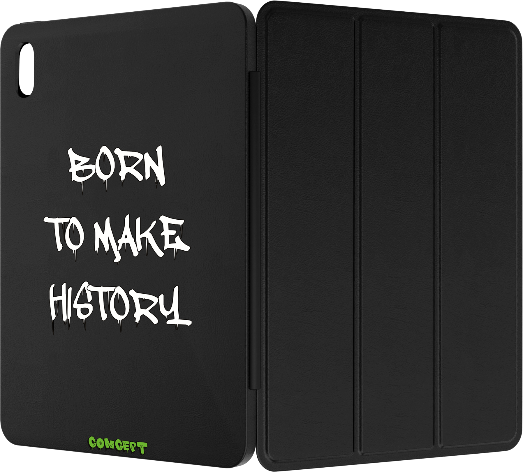 Чохол-книжка Smart Case з принтом Born to make history (white) для iPad Pro 12.9 (2015 | 2016 | 2017)