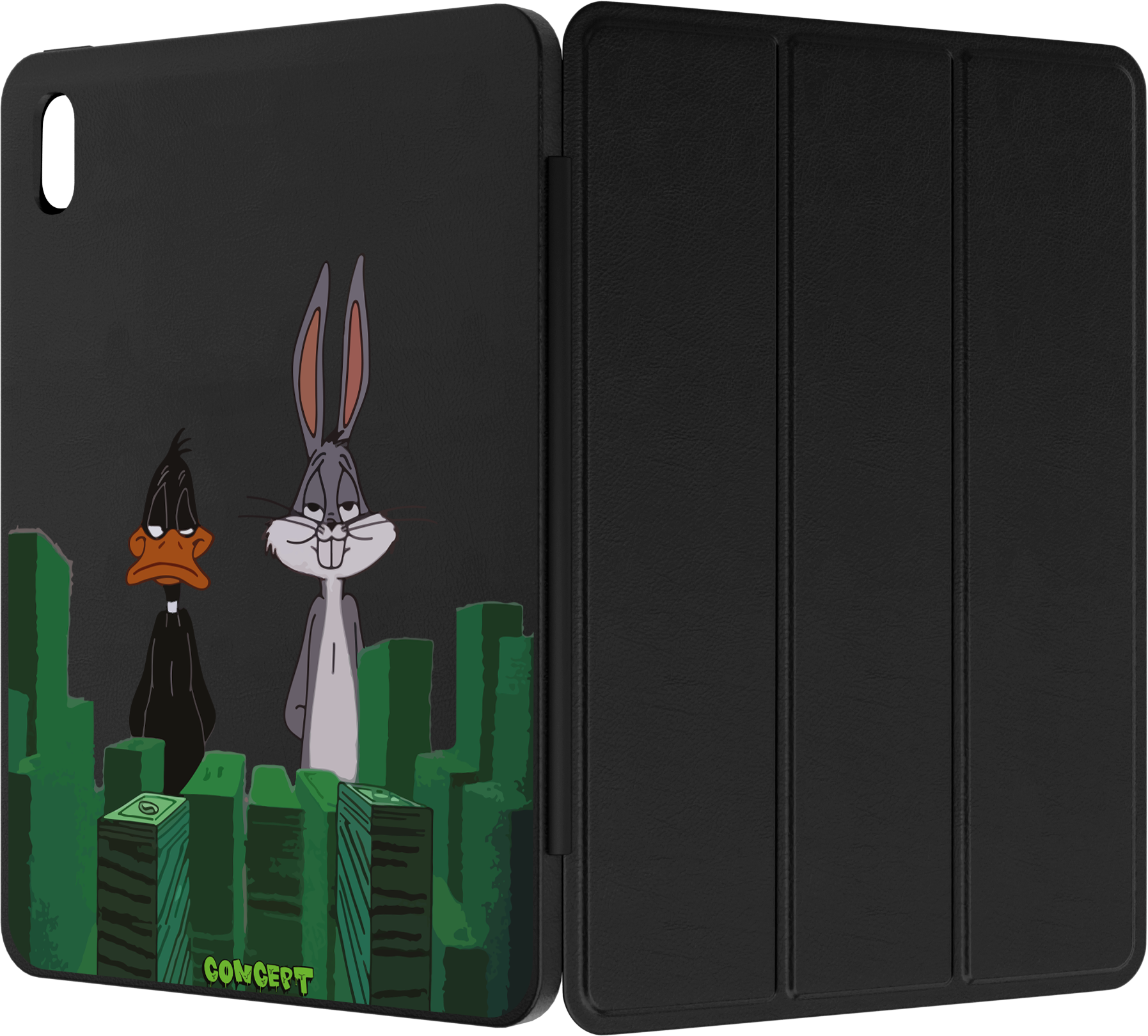 Чохол-книжка Smart Case з принтом Bugs Bunny & Daffy Duck для iPad Air 13 (2024)
