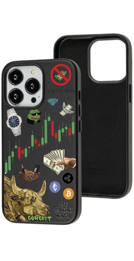 Чохол з принтом Crypto для iPhone 13 | 13 Mini | 13 Pro | 13 Pro Max