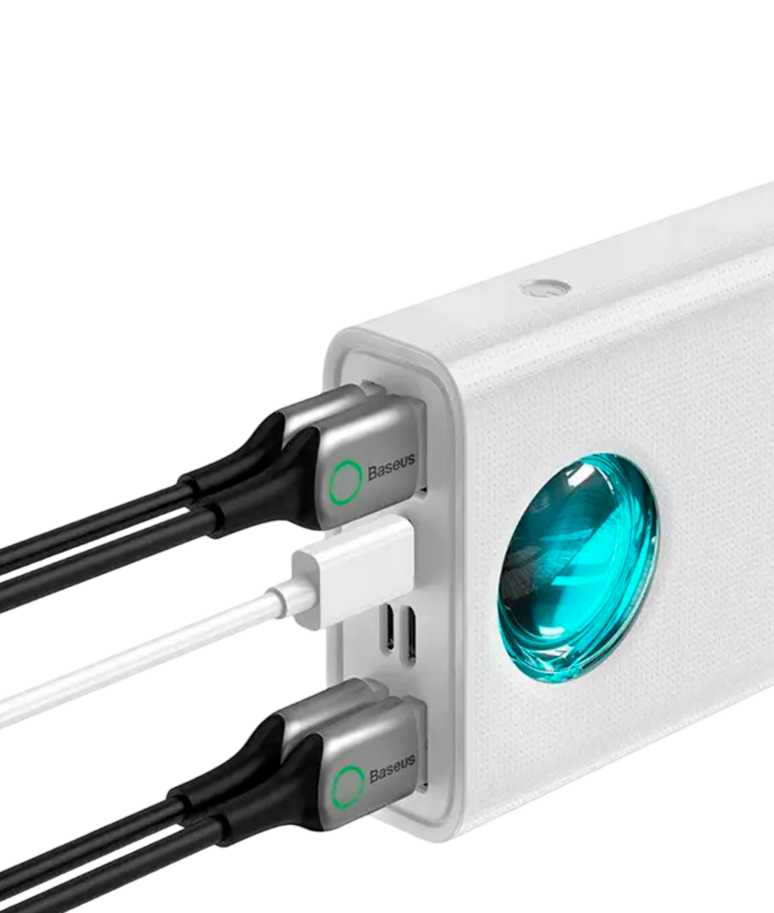 Павербанк (PowerBank) Портативна Батарея Baseus Amblight 65W 30000mAh (white)