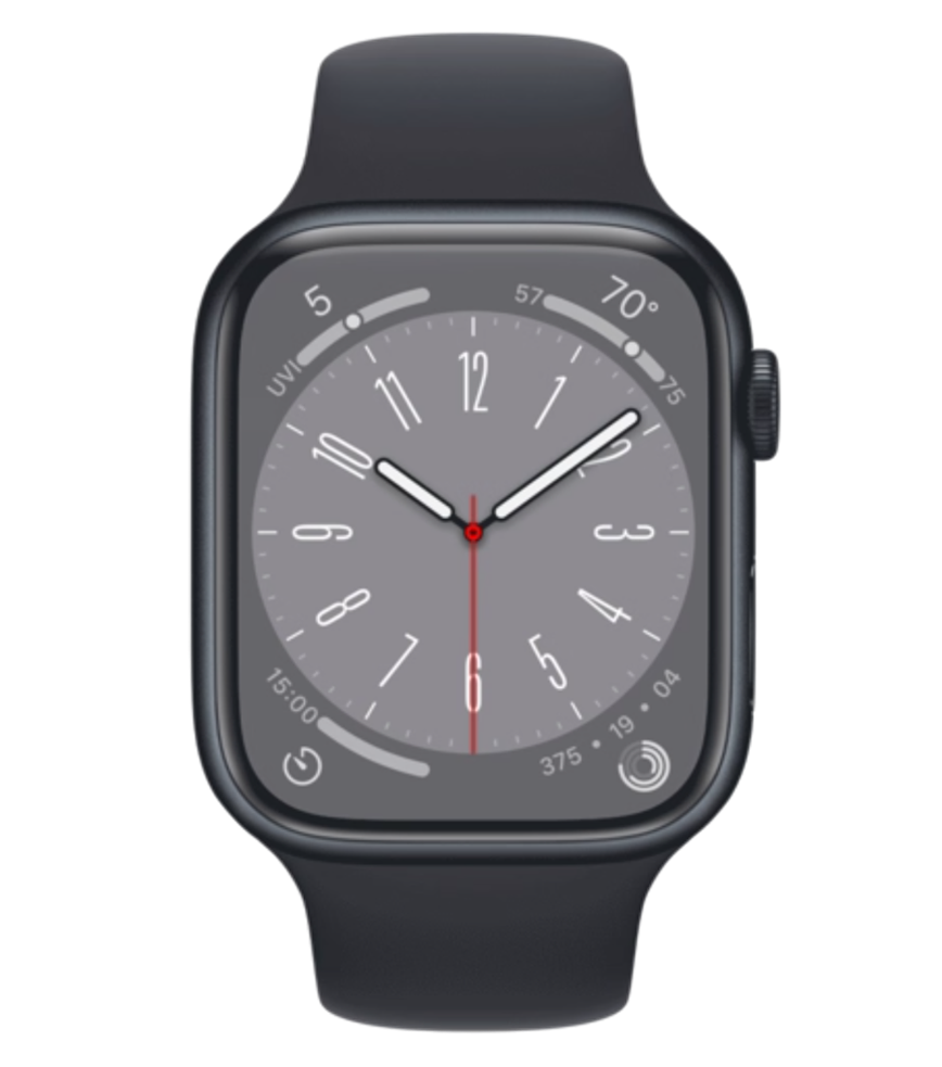 Ремінець Silicone Sport Band для Apple Watch 38|40|41 або 42|44|45|49 mm (Black)