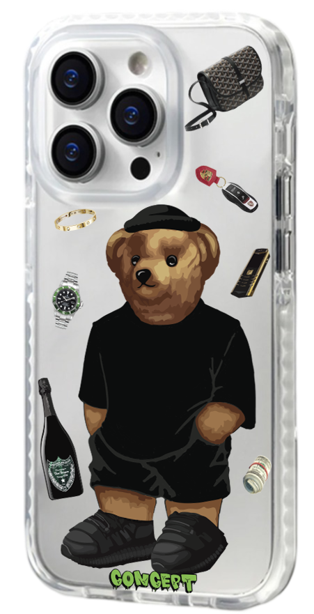 Чохол з принтом Bear Tema для iPhone 13 | 13 Mini | 13 Pro | 13 Pro Max