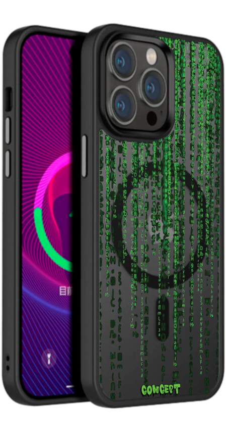 Чохол з принтом Matrix для iPhone 14 | 14 Plus | 14 Pro | 14 Pro Max