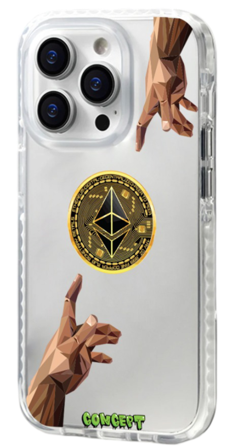 Чохол з принтом Hands Ethereum для iPhone 16 | 16 Plus | 16 Pro | 16 Pro Max