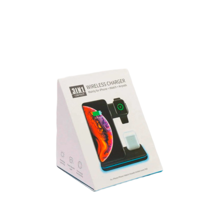 Бездротова зарядка 3 в 1