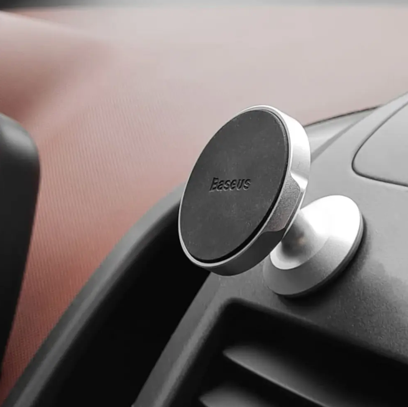 Автотримач Baseus Small Ears Series Magnetic Suction Bracket Vertical Type Black