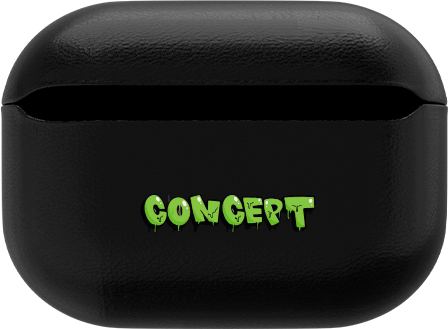 Шкіряний чохол з принтом Bear Concept для AirPods Pro | AirPods Pro 2 | AirPods Pro 3