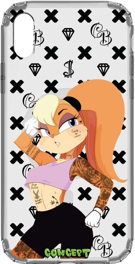 Чохол з принтом Lola для iPhone iPhone X | XS | XR | XS Max