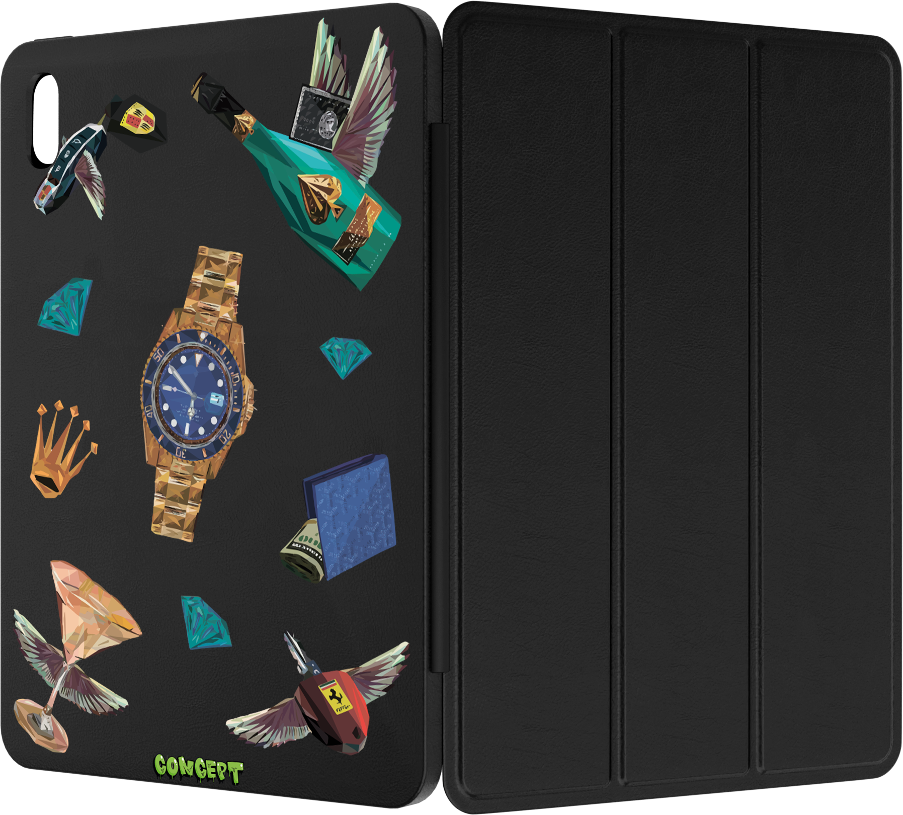 Чохол-книжка Smart Case з принтом Luxury для iPad Pro 11 (2020 | 2021 | 2022 M1 M2)